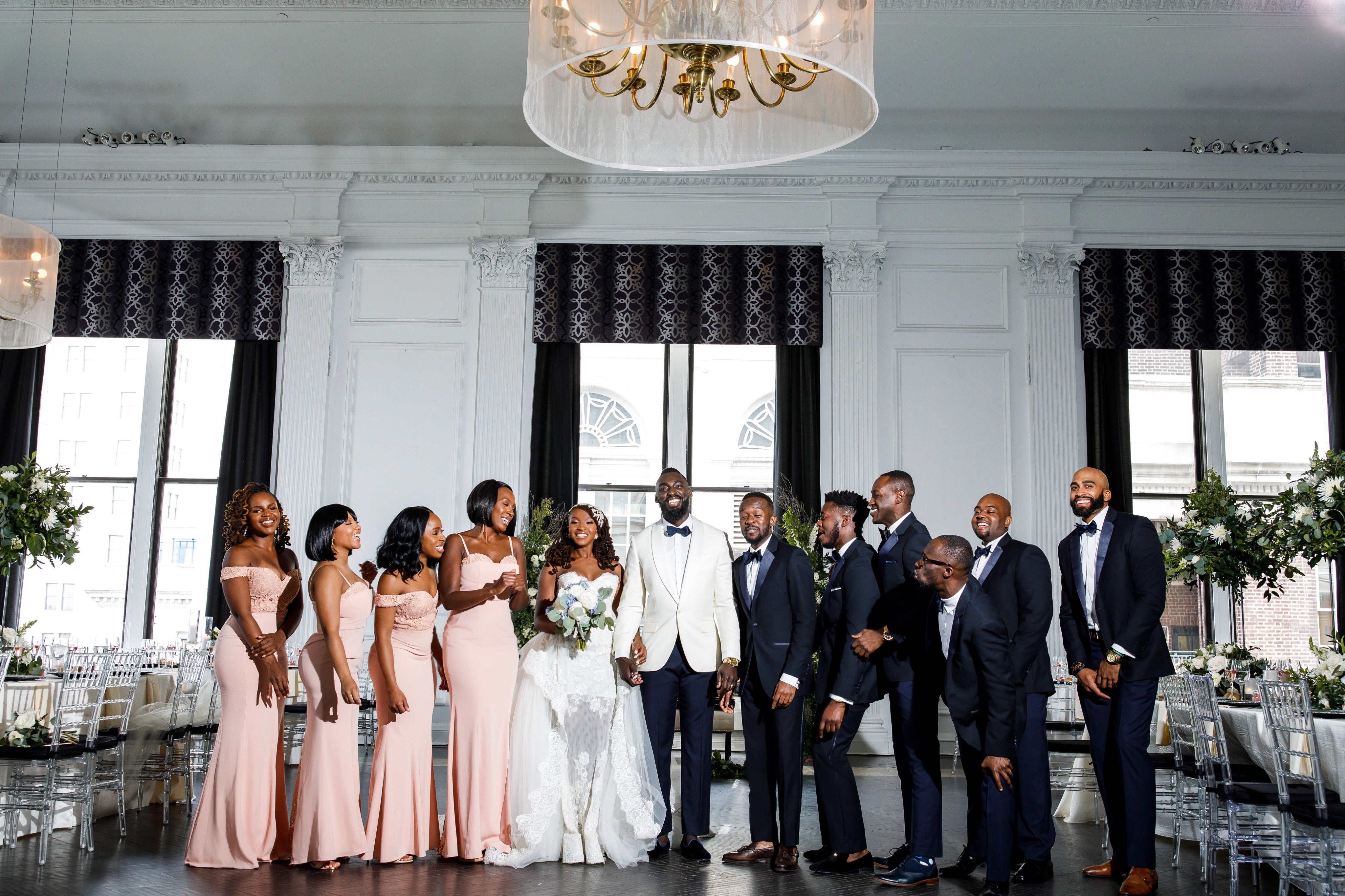 Bridal Bliss: Eric And Janell's Philly Wedding Style Deserves Applause
